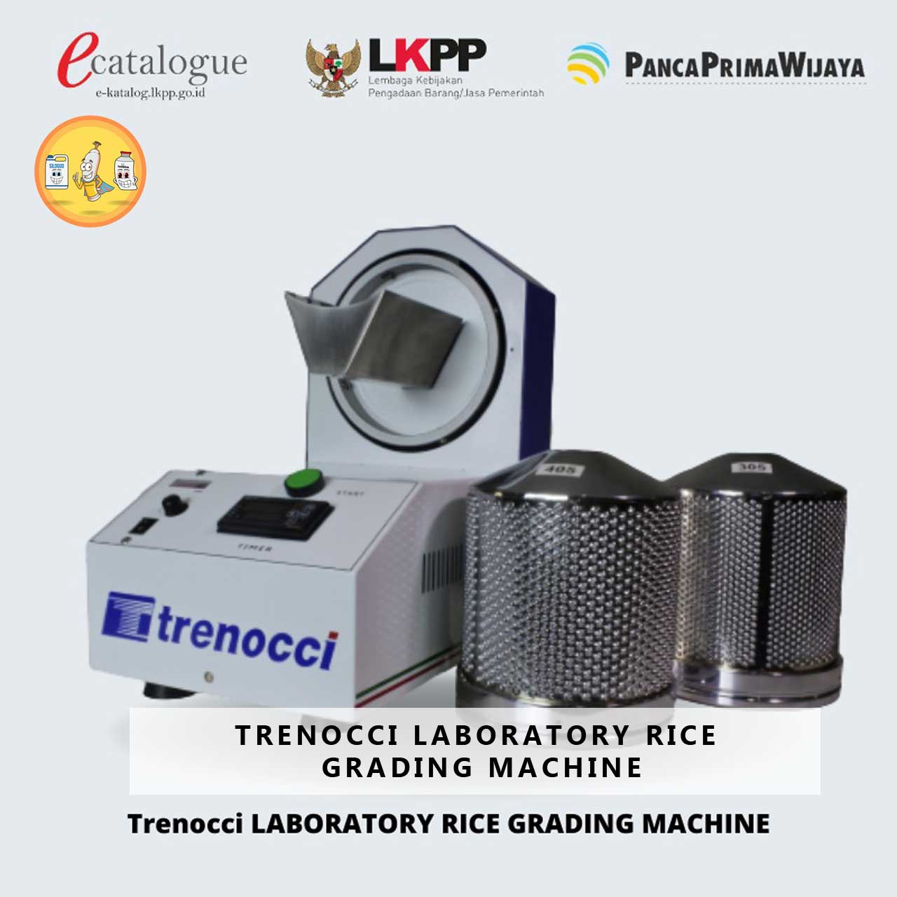 Trenocci Laboratory Rice Grading Machine